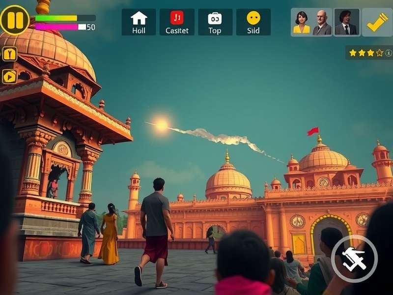 Sacred Ground Wanderlust mobile interface showing character customization